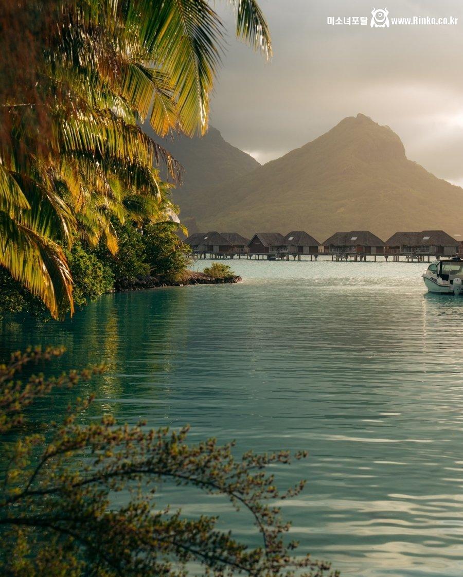 몰디브보다 더 예쁘다는 보라보라 풍경