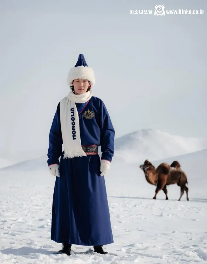 공개 되고 반응 좋은 2026년 몽골 동계 올림픽 유니폼