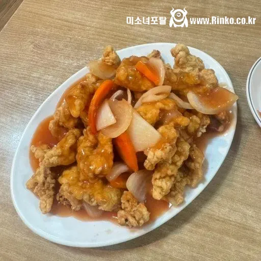 탕수육 3,000원 & 라면 3,500원