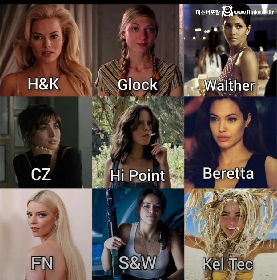 총기 덕후들이 보는 총기 브랜드