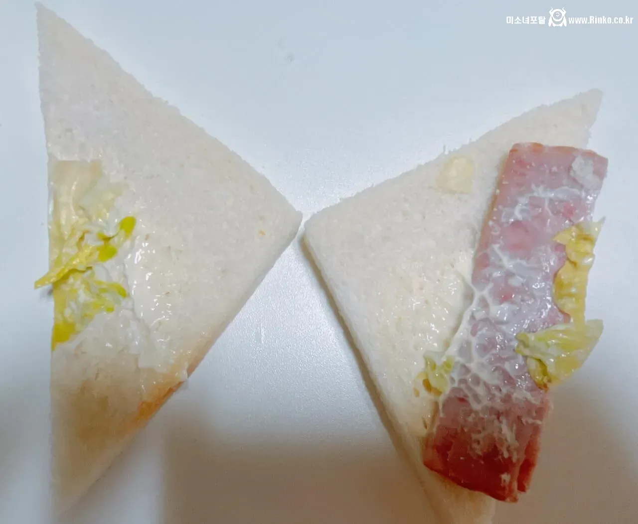 양아치 기업 롯데 듬뿍햄 샌드위치 클라스