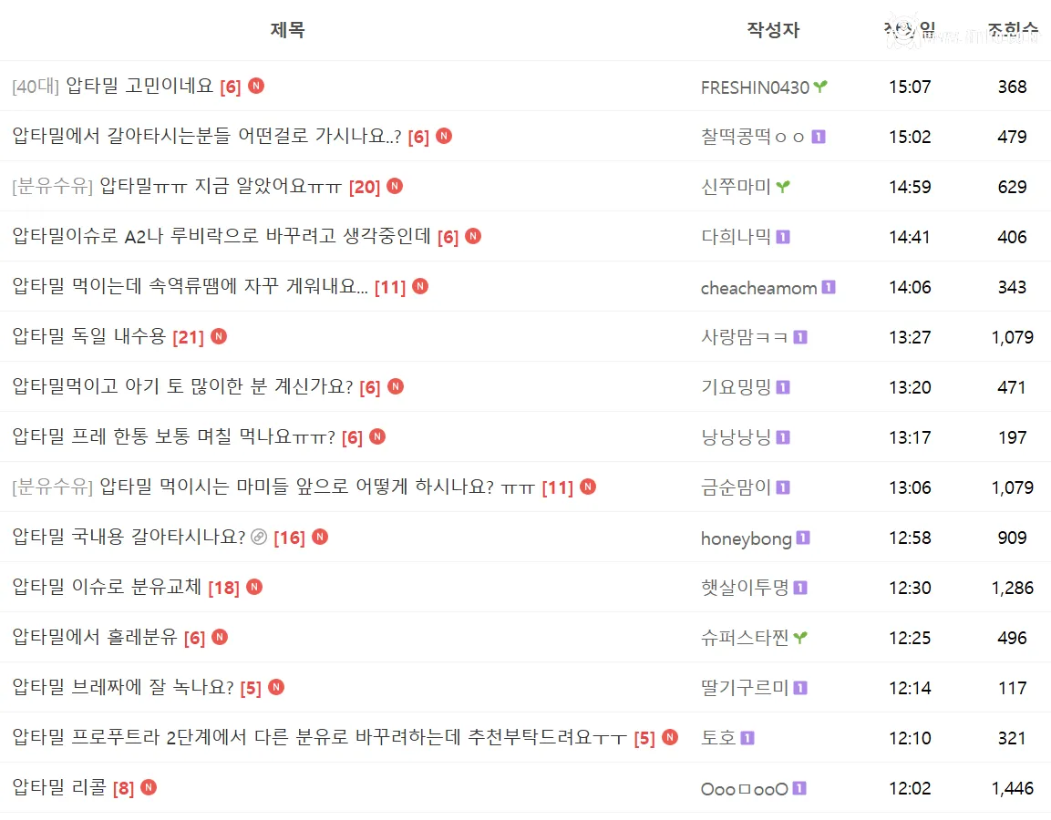 현재 난리난 맘카페 상황