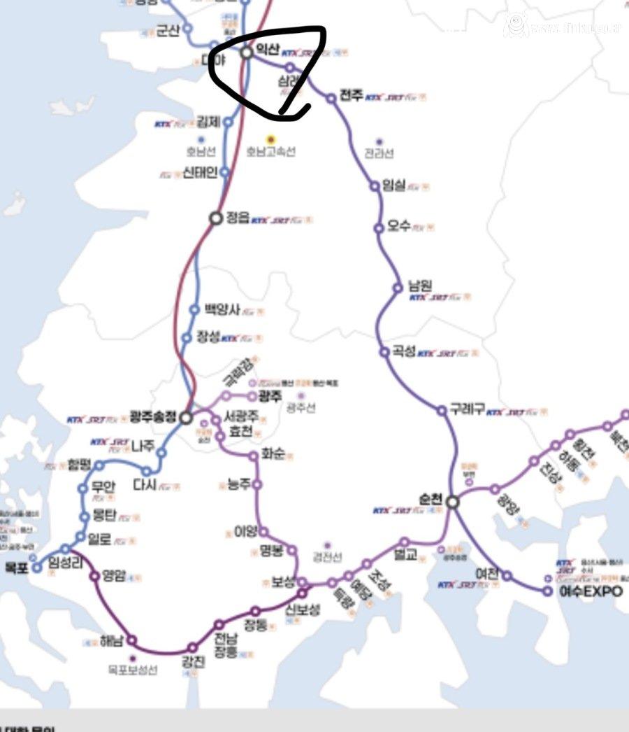 영호남에서 가장 중요한 허브 기차역
