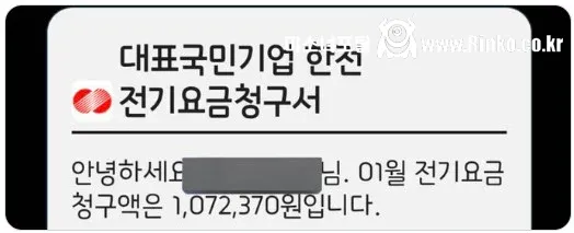 전기요금 100만원 나온 사람