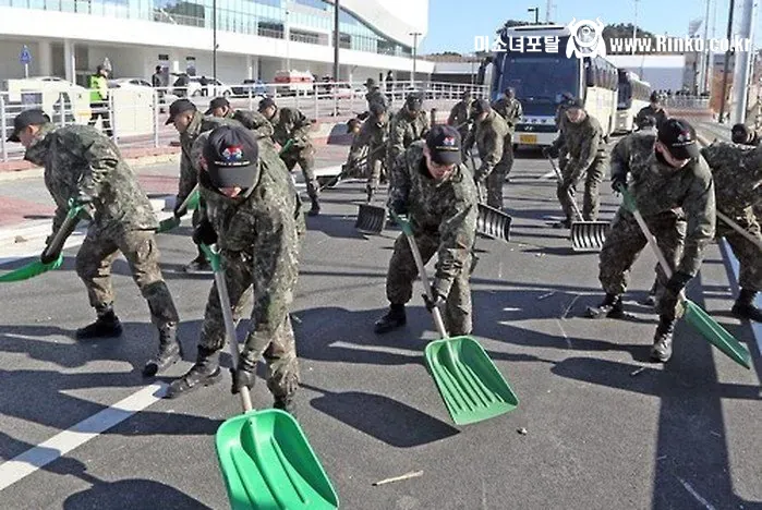 현재 큰일났다는 군인들 겨울철 일거리 근황