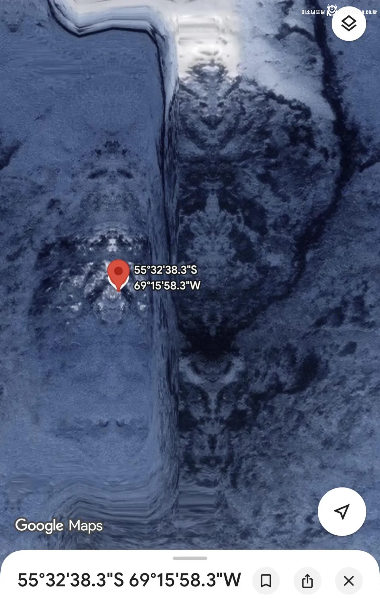 구글맵 이거 뭐임? ㄷㄷㄷ