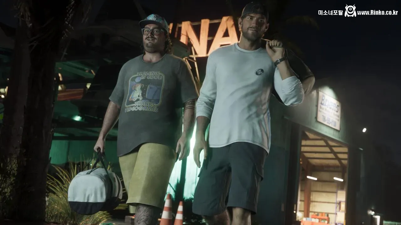 GTA6 인게임 스크린샷 뜸