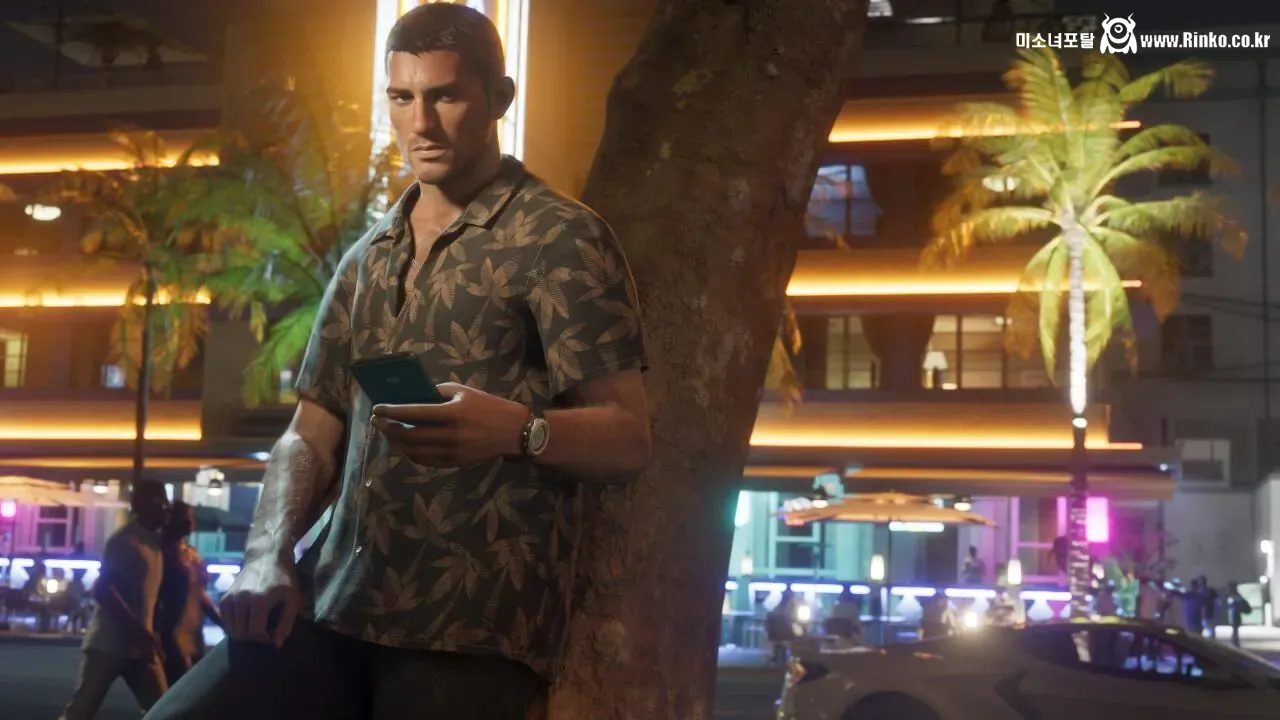 GTA6 인게임 스크린샷 뜸