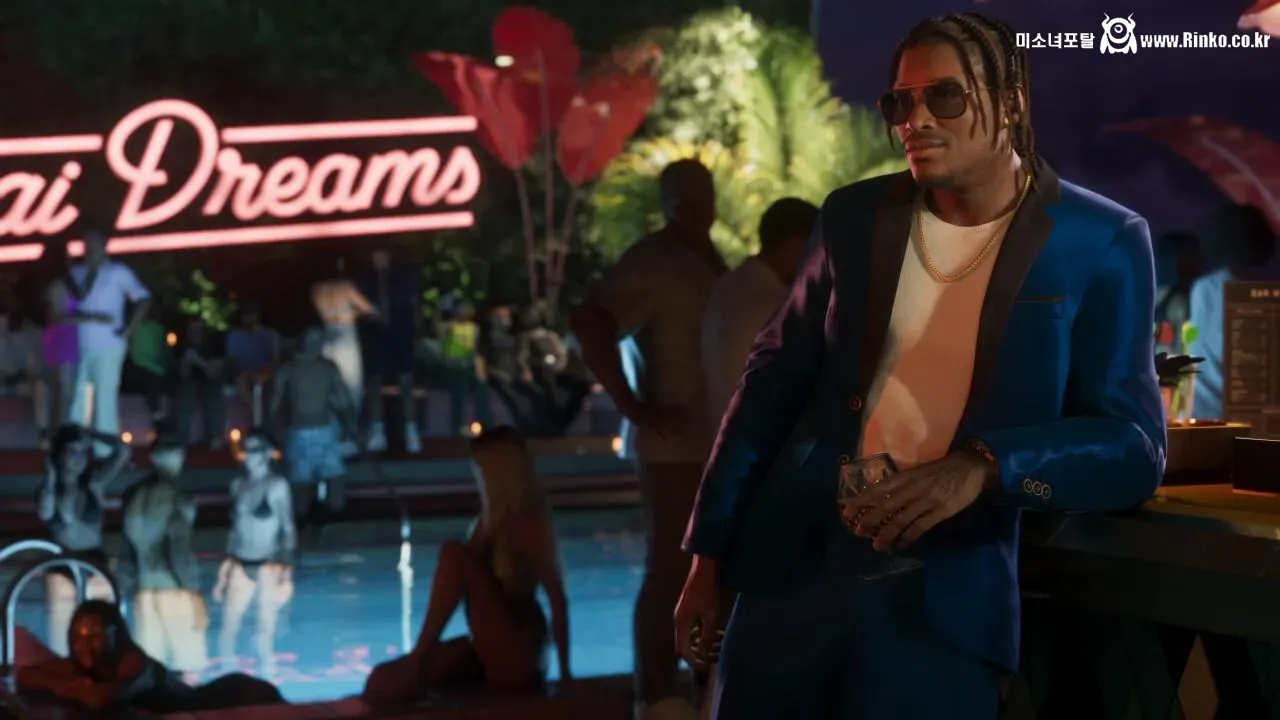 GTA6 인게임 스크린샷 뜸