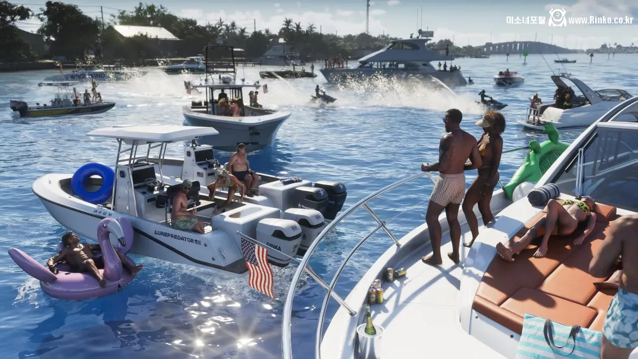 GTA6 인게임 스크린샷 뜸