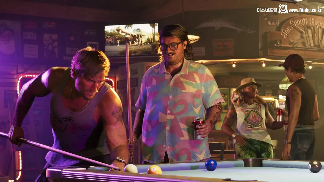 GTA6 인게임 스크린샷 뜸