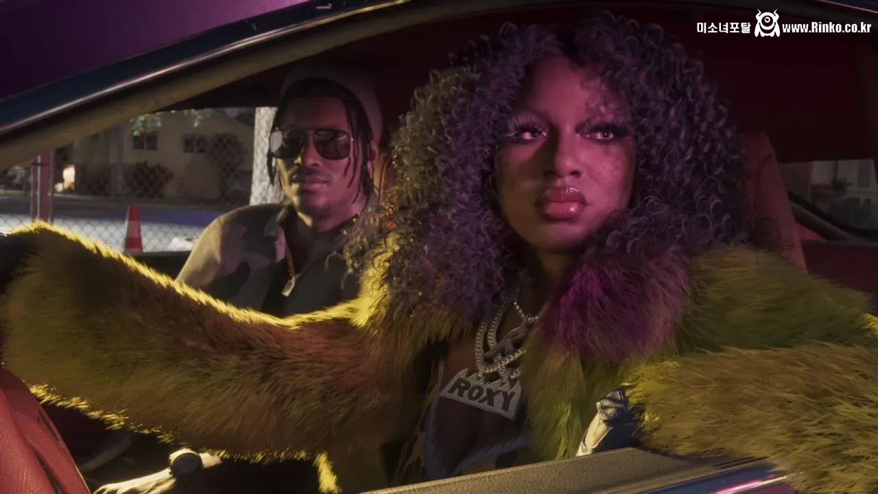 GTA6 인게임 스크린샷 뜸