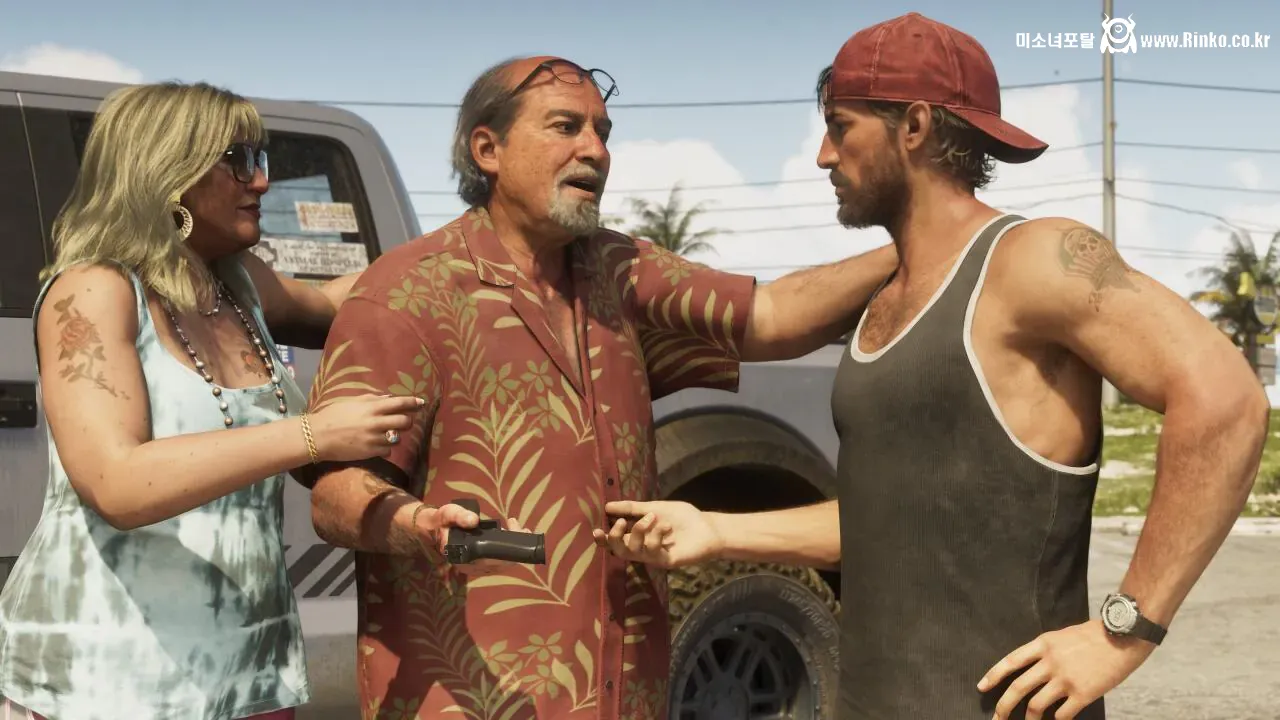 GTA6 인게임 스크린샷 뜸