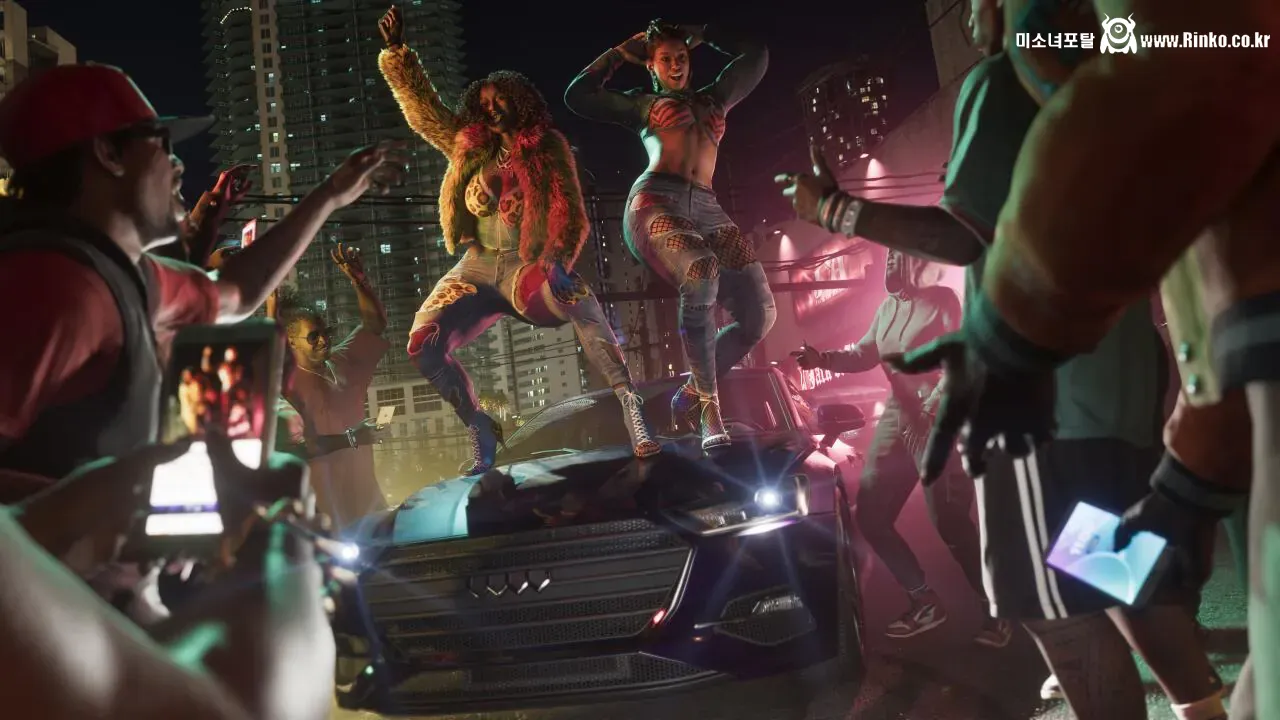 GTA6 인게임 스크린샷 뜸