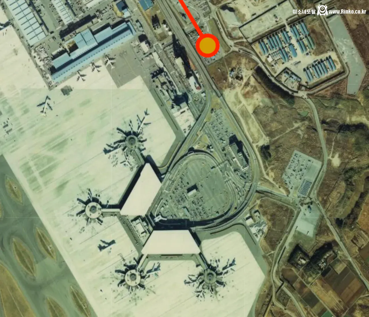 나리타 국제공항에 잊혀진 전철역