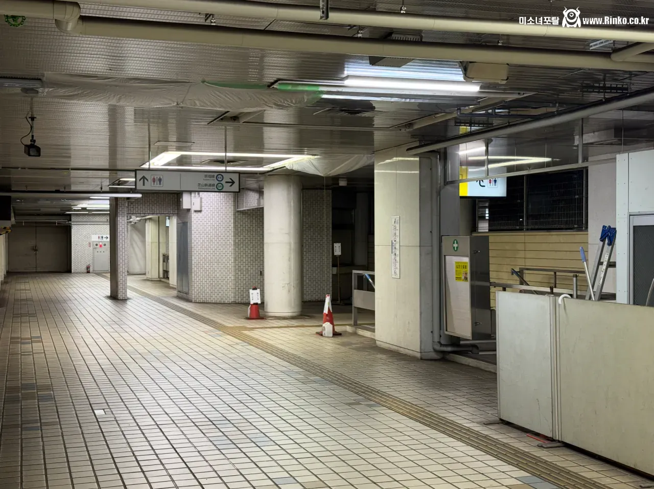 나리타 국제공항에 잊혀진 전철역