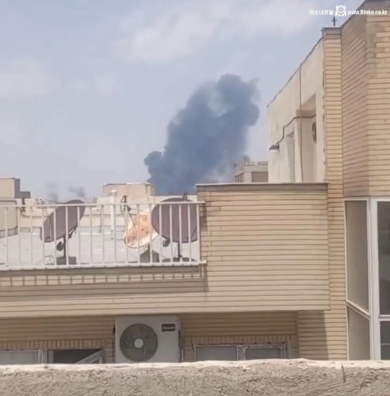 이란 고위 간부의 아파트에서 폭발