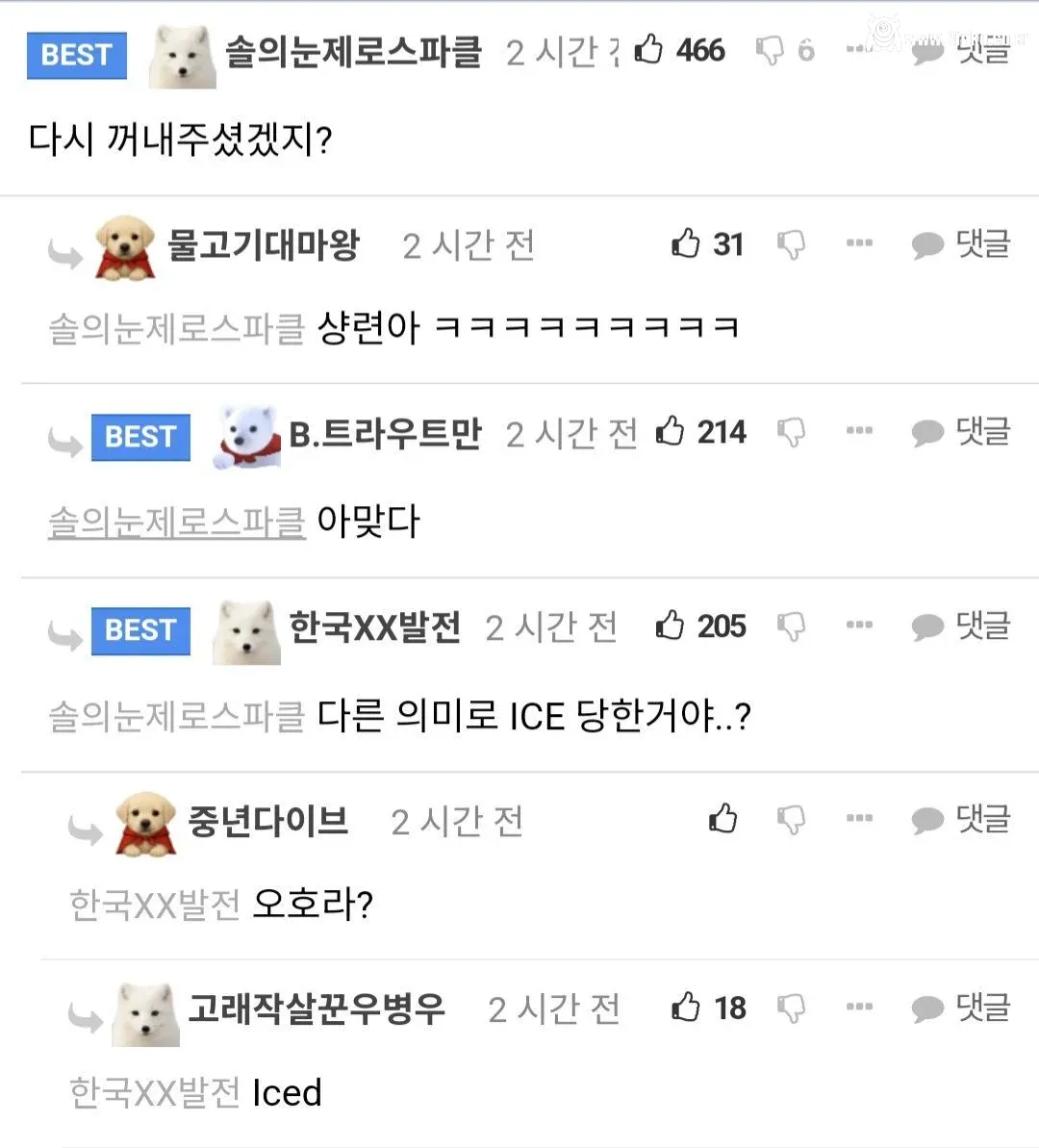 한국인을 냉장고에 집어 넣은 백인