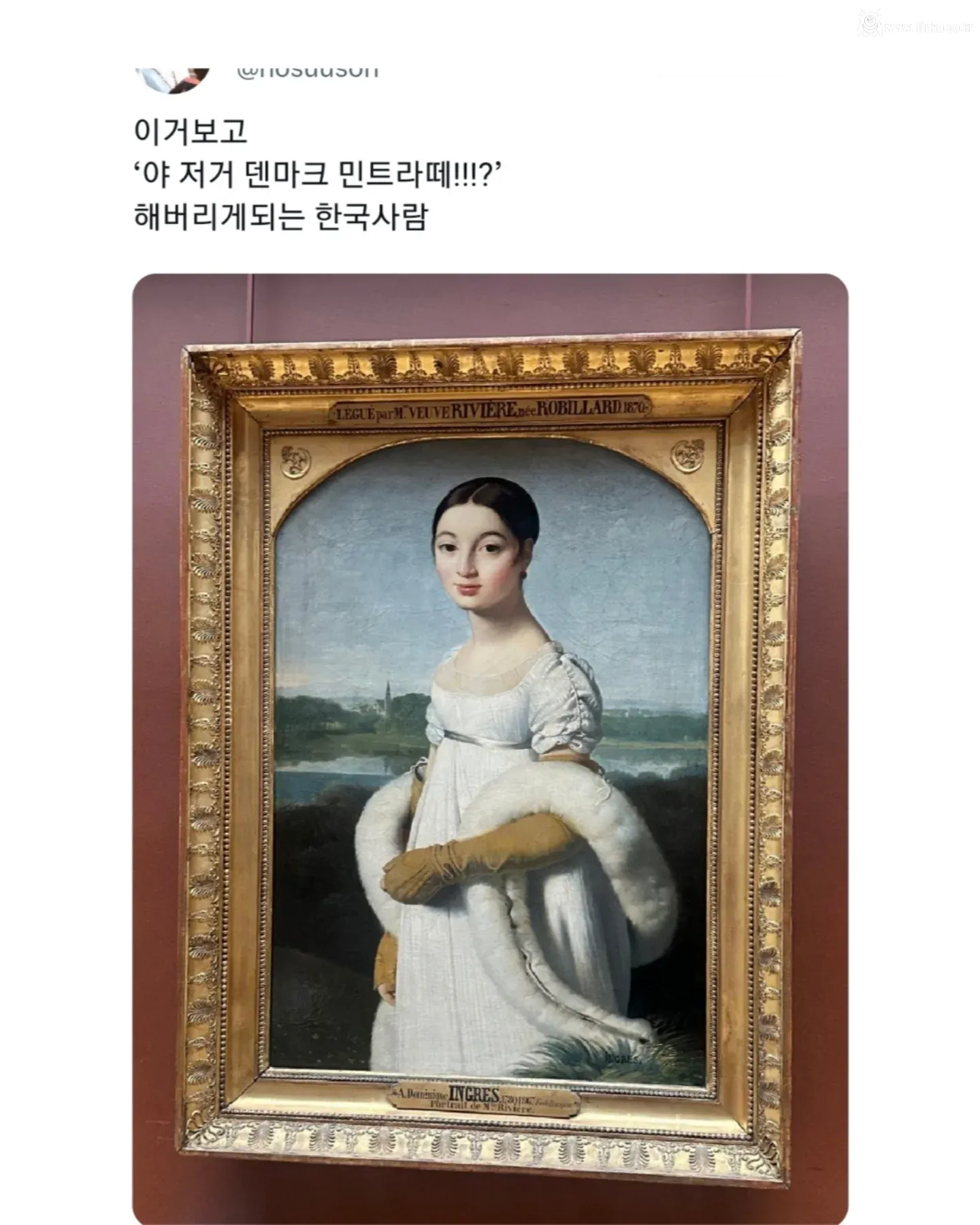 루브르에서 한국인들은 꼭 사진찍는 그림