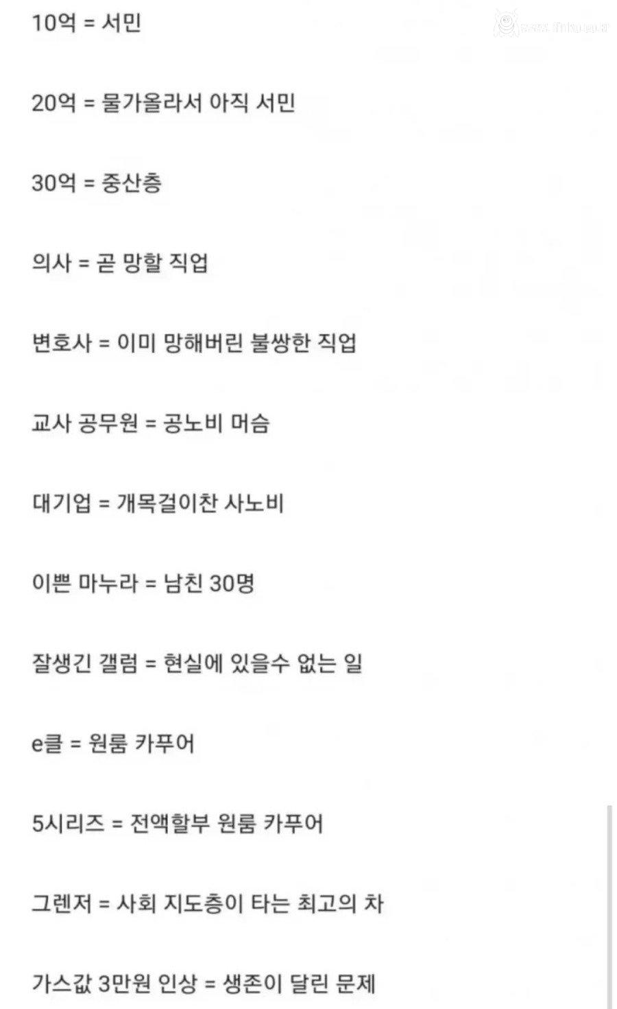 커뮤의 시각에서 바라본 한국 사회