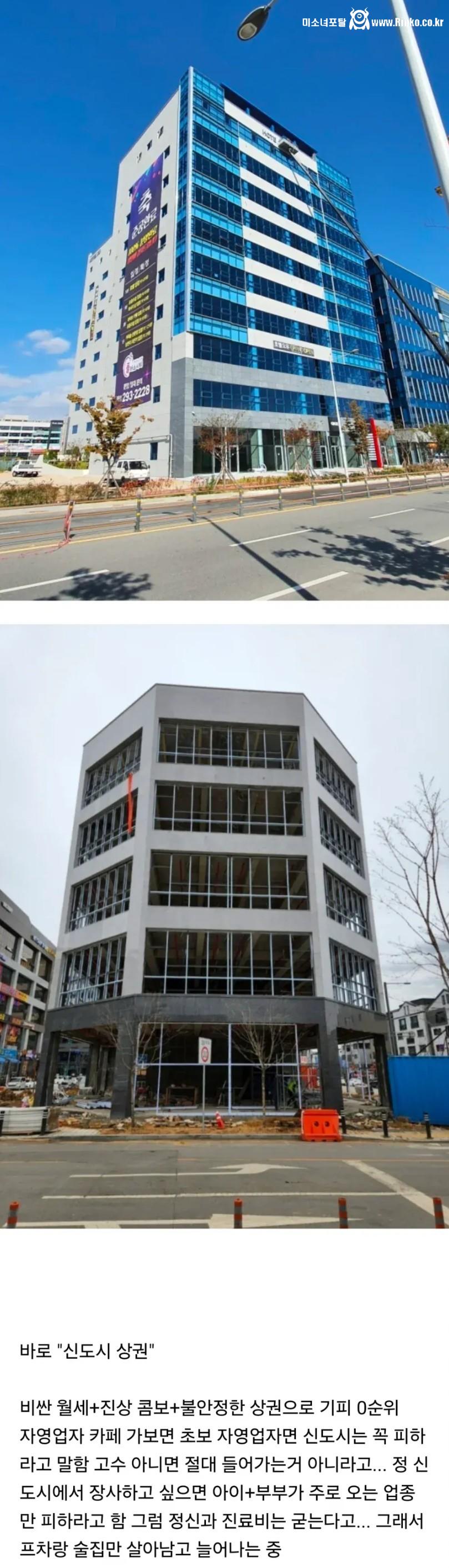 요즘 자영업자들이 무조건 기피한다는 상권