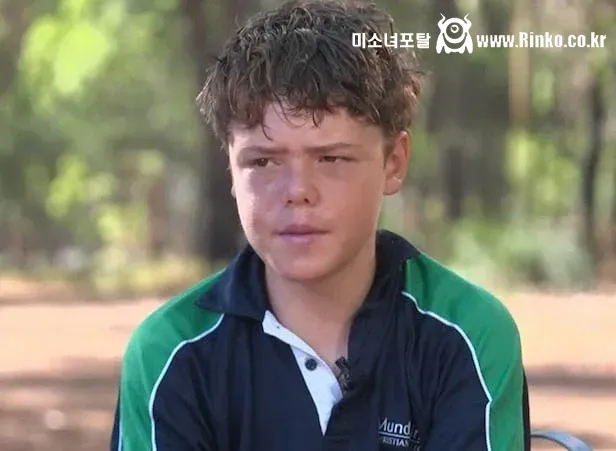 호주에서 화제인 13살 아이