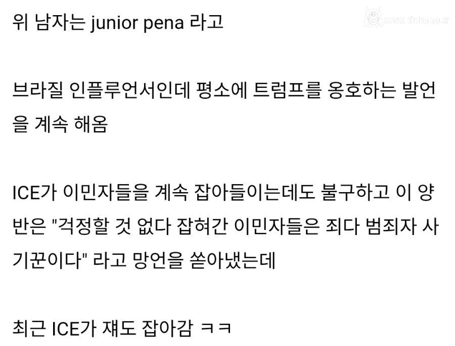 본인 지지자도 잡아들이는 트럼프