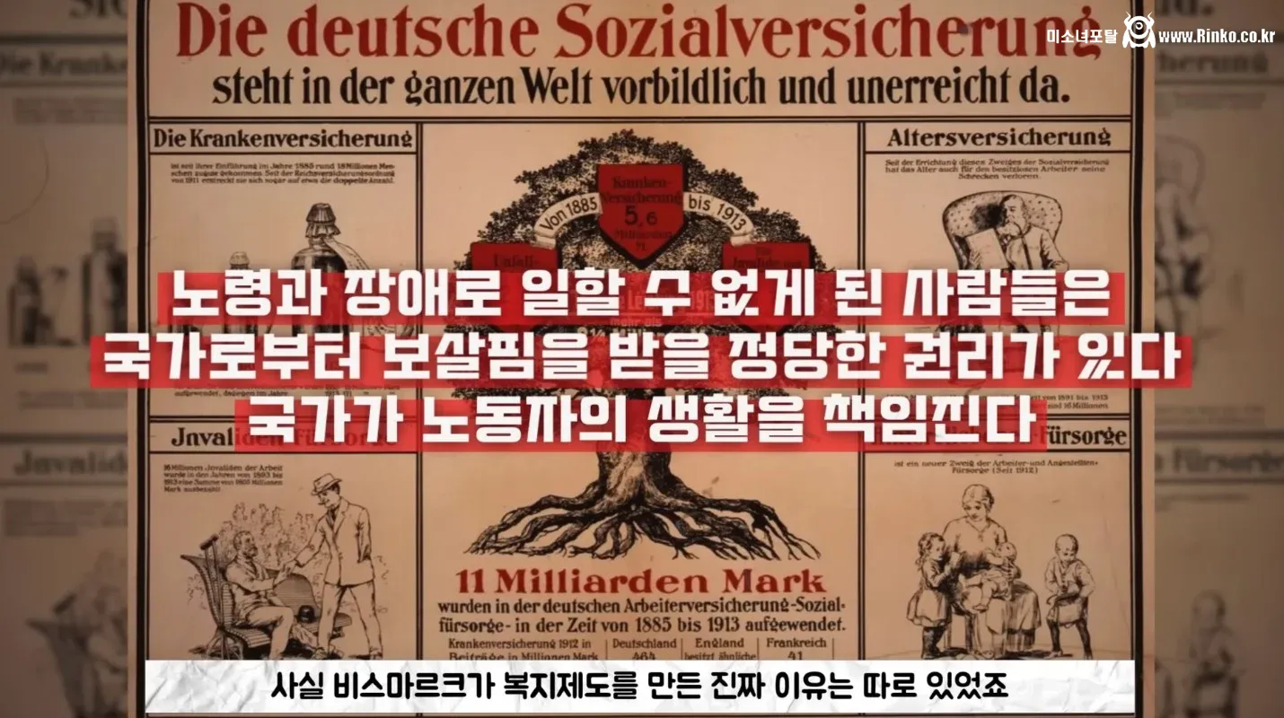 최초의 현대식 복지제도를 만든 나라