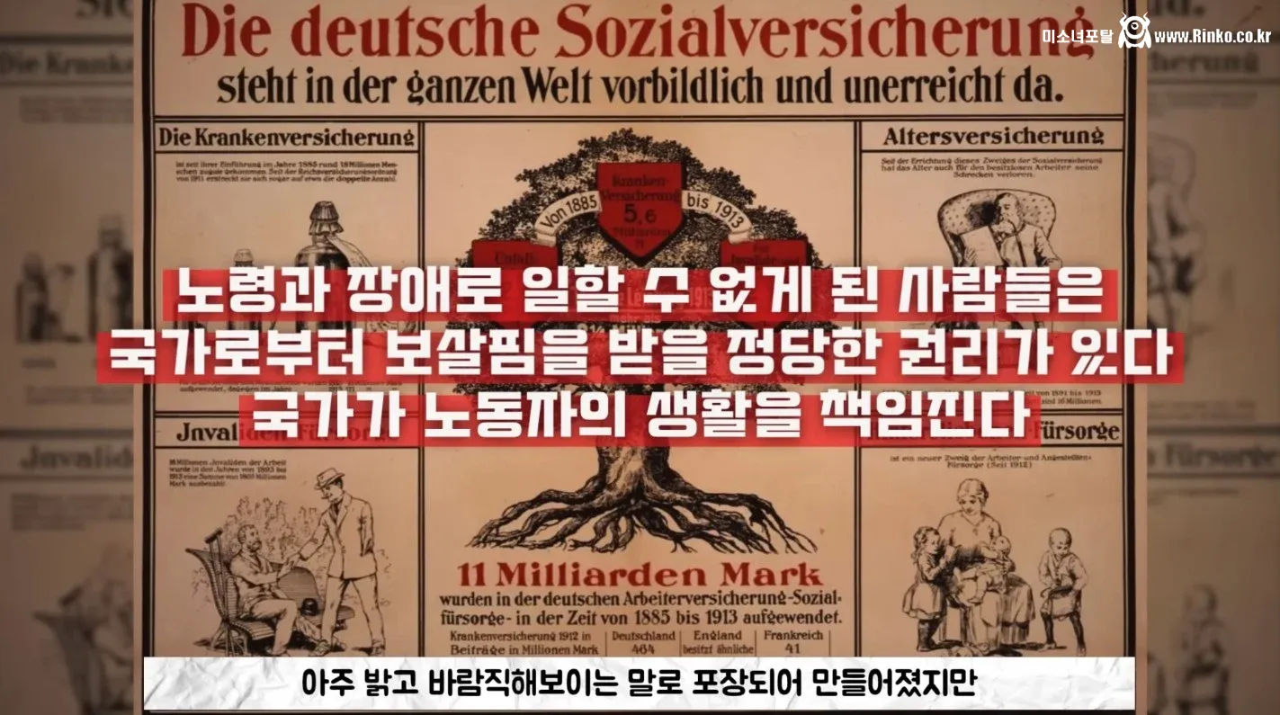 최초의 현대식 복지제도를 만든 나라