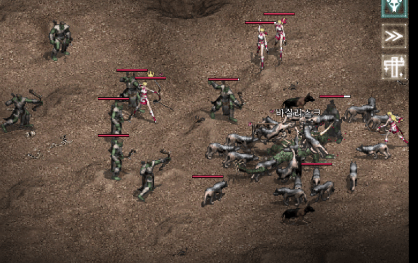 리니지 클래식 논pk서버 상황