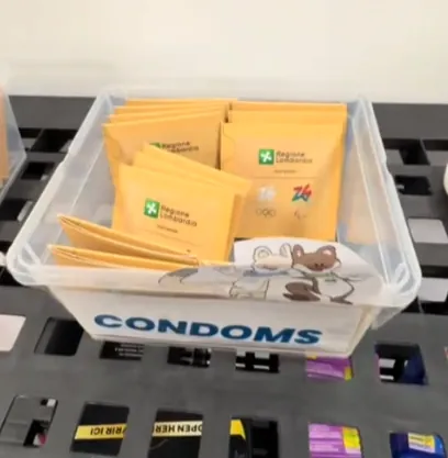 이번 올림픽 콘돔 근황