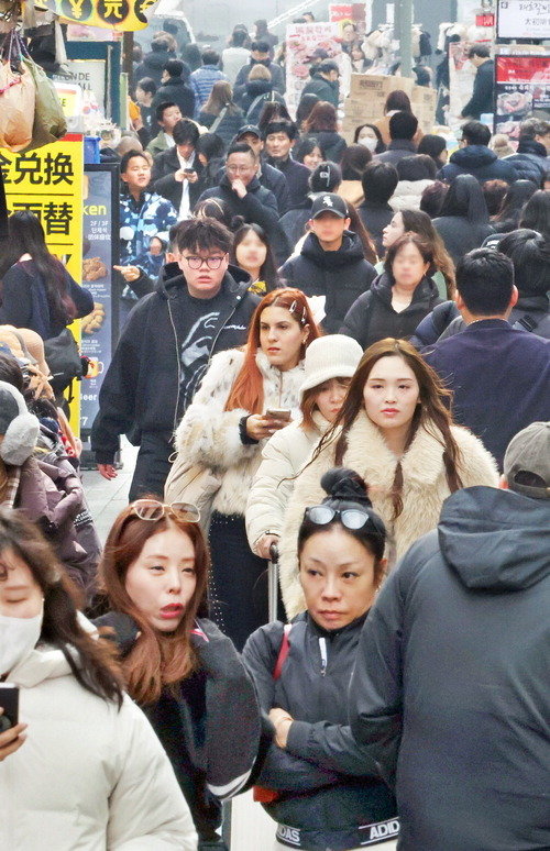 요즘 명동 길거리 근황