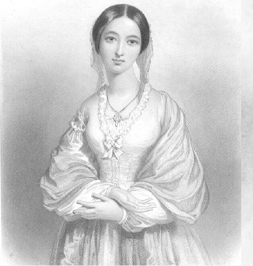 젊은 시절 플로렌스 나이팅게일의 미모