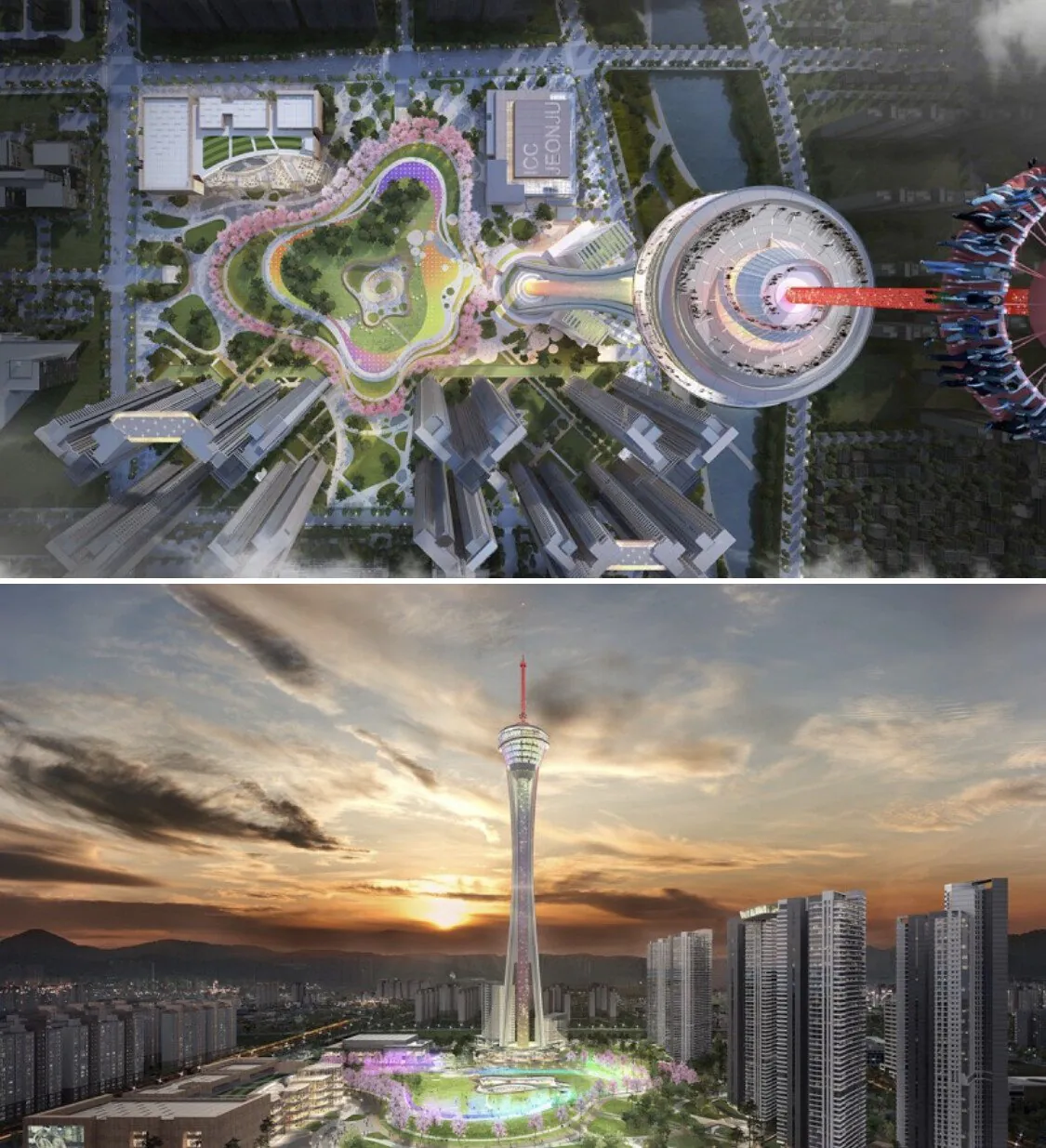 전북 전주시 143층 타워 최근 근황에 근황