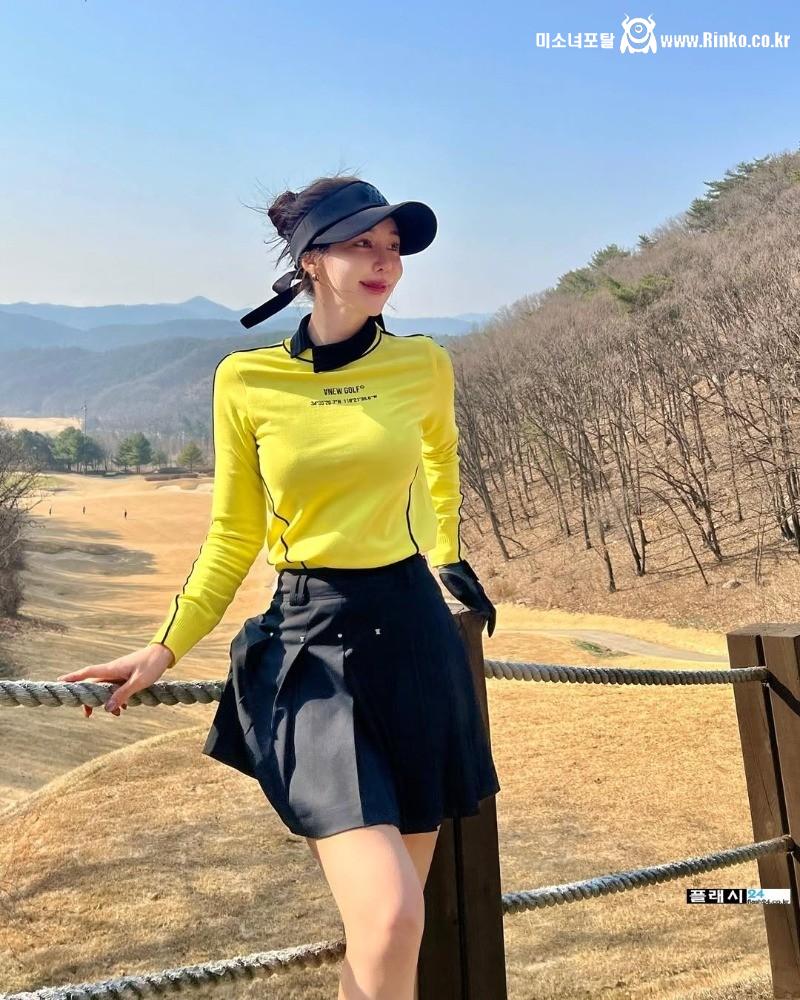 스윙에 힘이 느껴지는 인플루언서 정은현