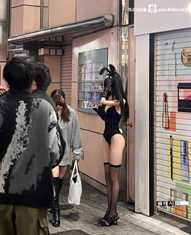 할로윈 바니걸 누나의 실체