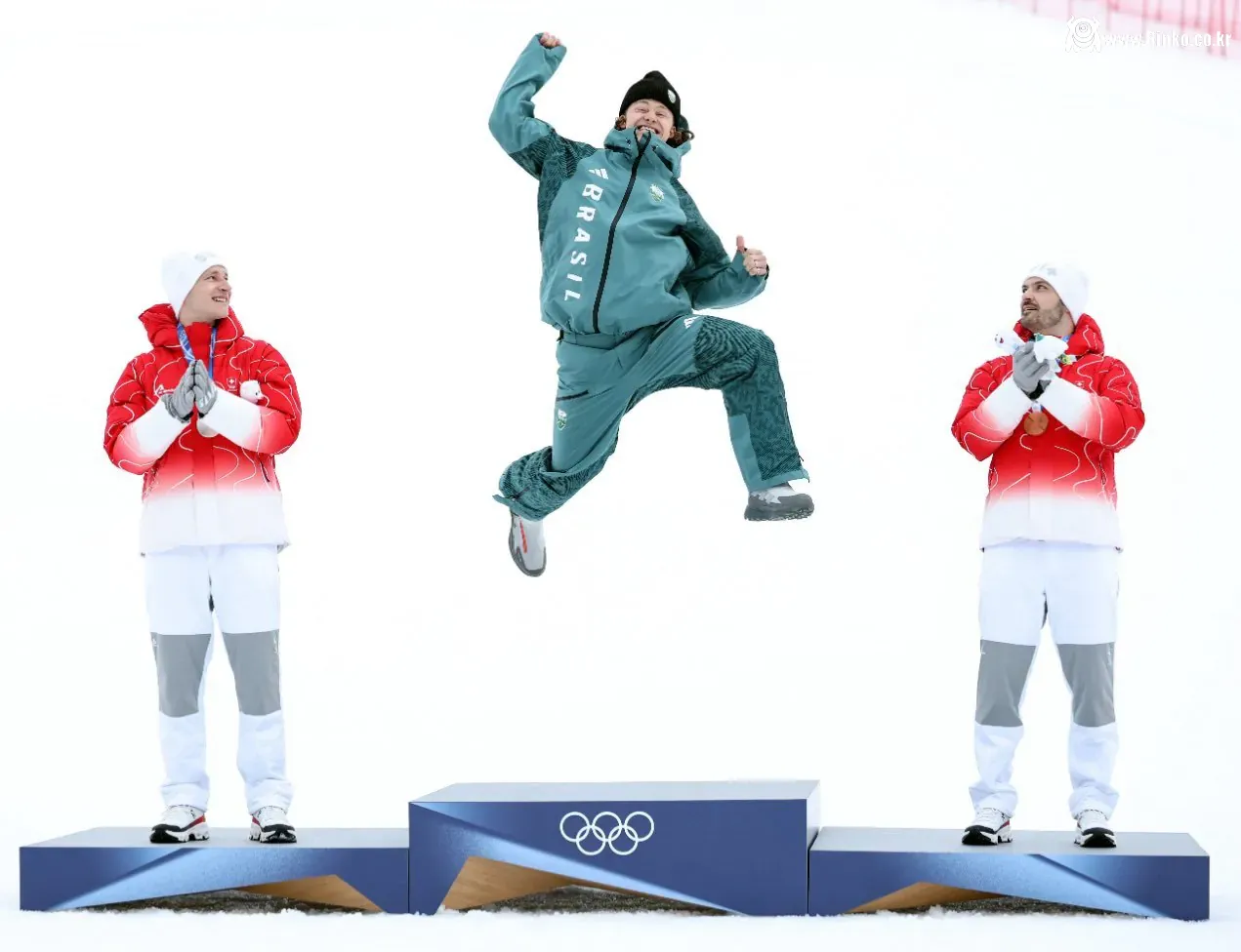 오늘자 남미 역사상 첫 동계 올림픽 메달 흭득