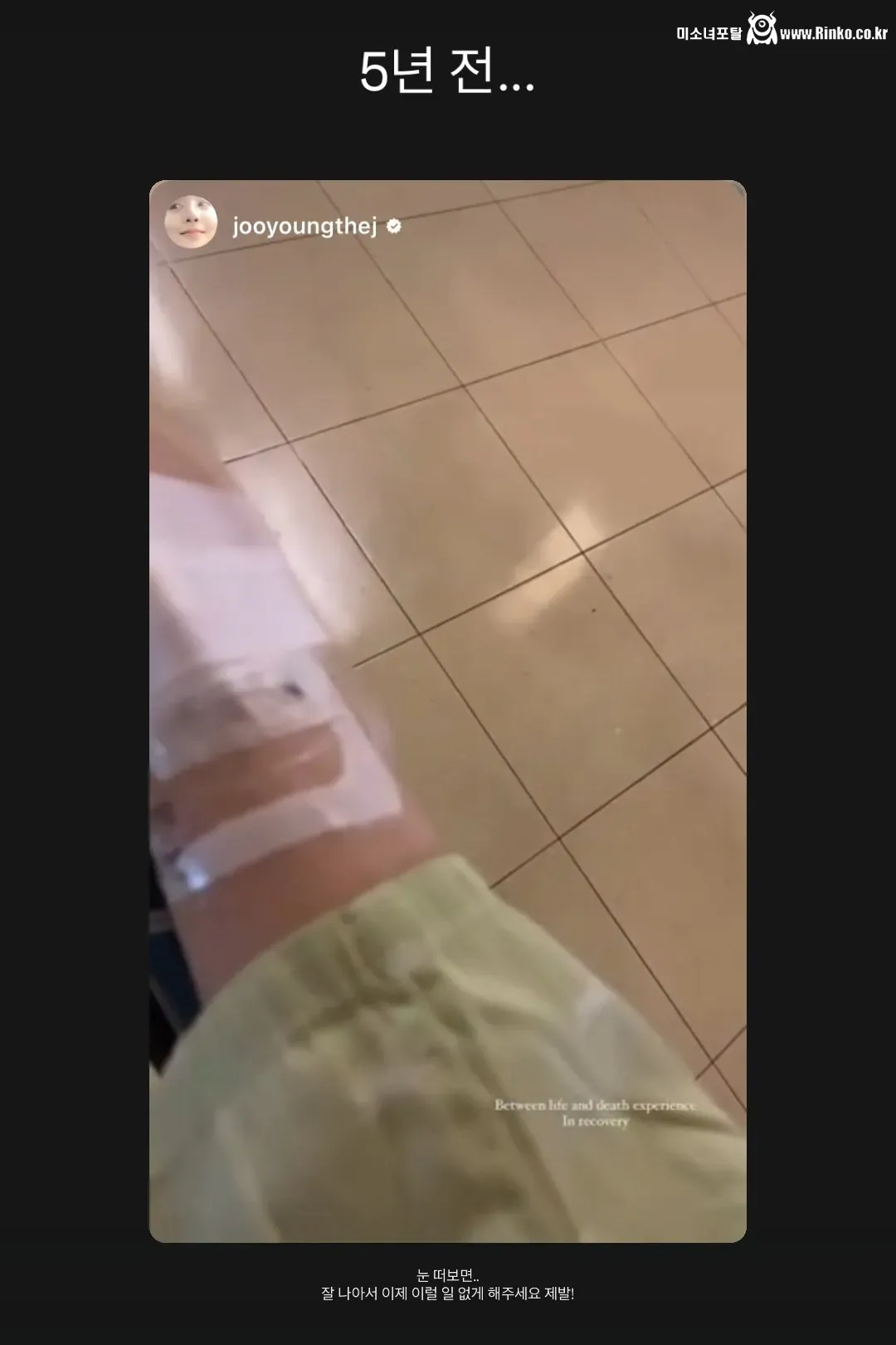 혐) 배우 차주영 건강상 이유로 활동 일시정지인데 사유가