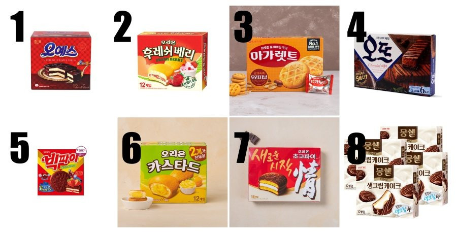 친구가 과자를 이렇게 사왔다...