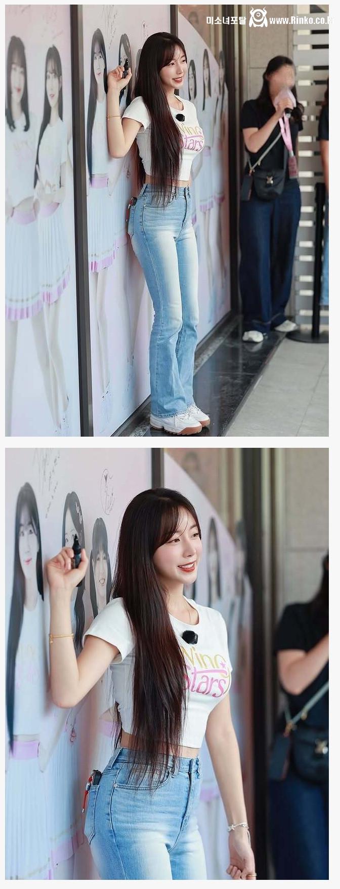 안지현 치어리더 남친이 쥰내 부러운 이유