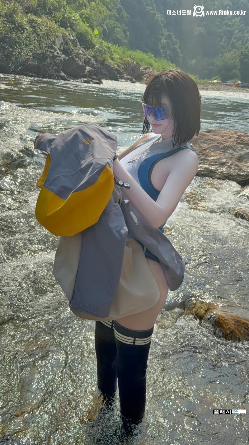 계곡 낚시가 이렇게 무서운겁니다