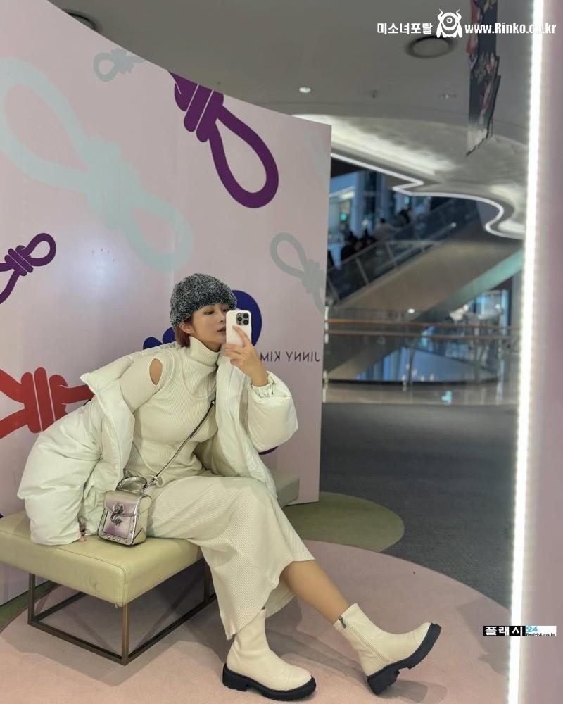 여친느낌 물씬 나는 애빈박