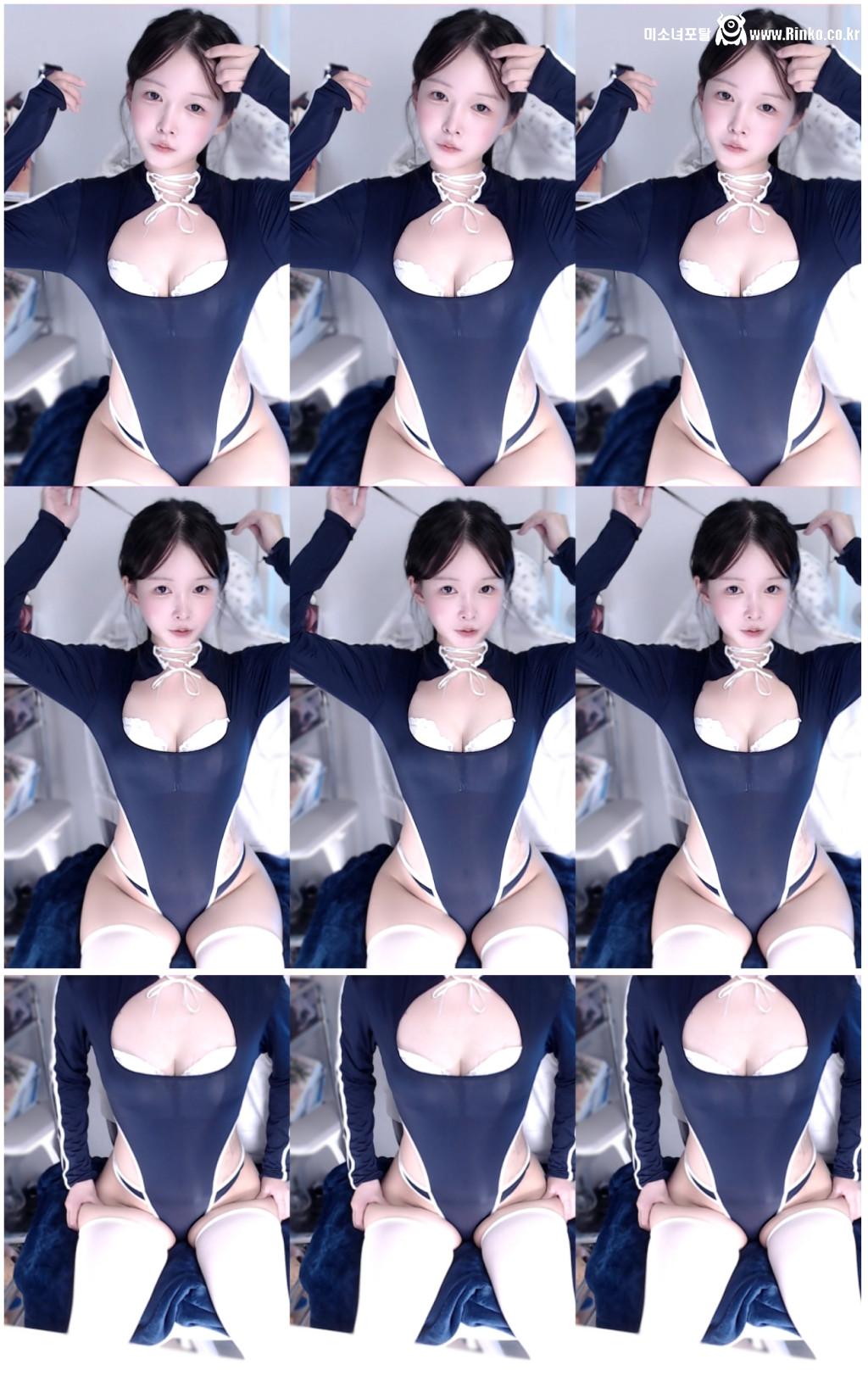 치지직에서 몸매 지리는 여캠 발견 1