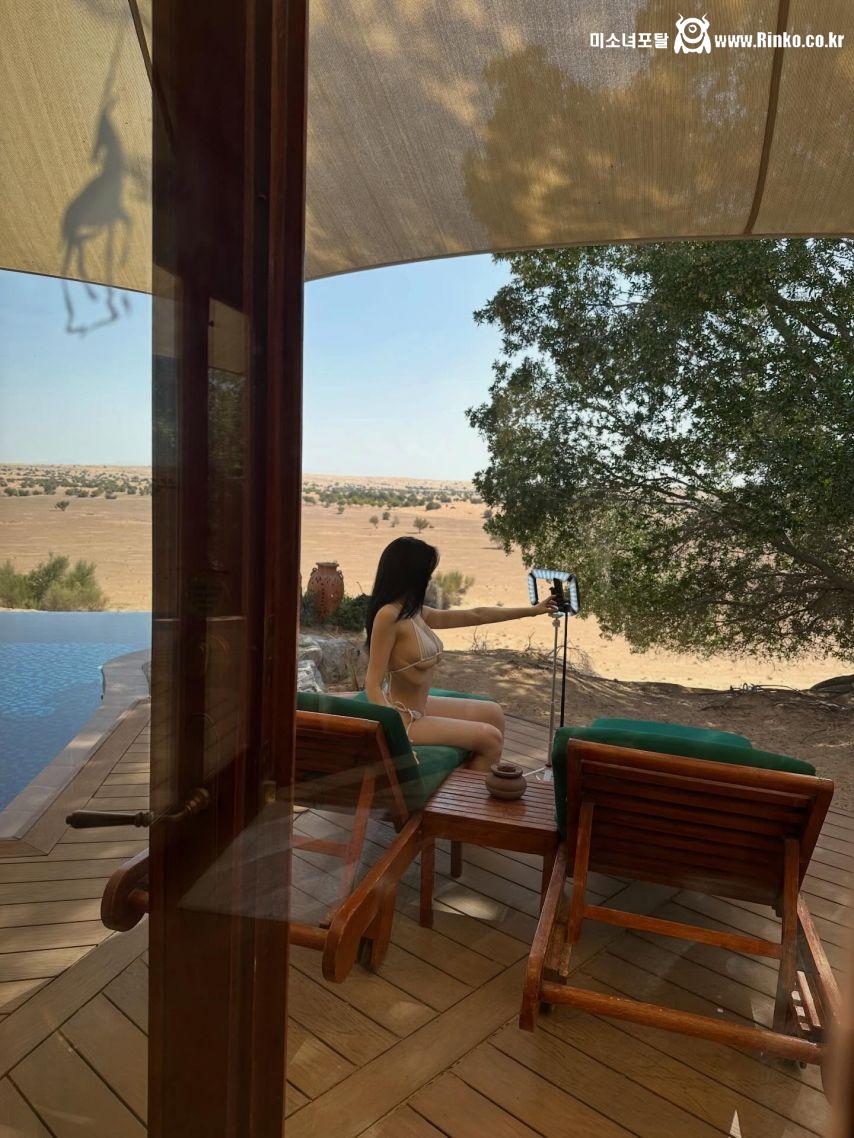 이연우 화이트 비키니 5