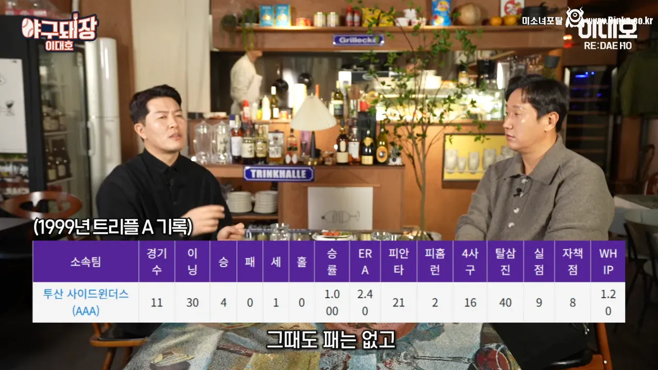 마이너리그의 전설 얘기는 과장됐다며 해명하는 김병현 31