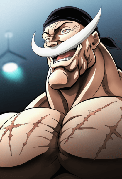 바키 그림체로 만든 원피스 캐릭터