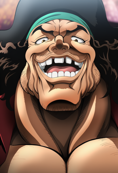 바키 그림체로 만든 원피스 캐릭터