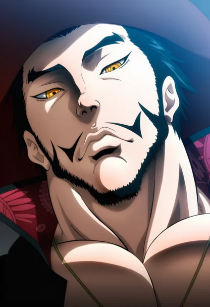 바키 그림체로 만든 원피스 캐릭터