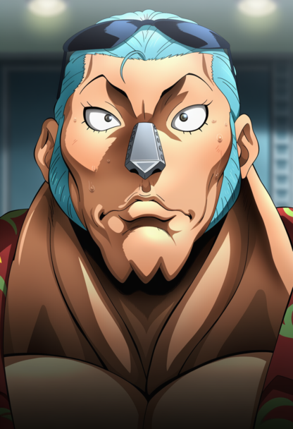 바키 그림체로 만든 원피스 캐릭터