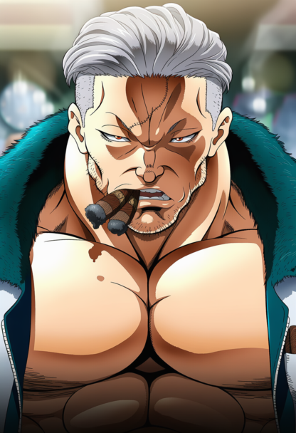 바키 그림체로 만든 원피스 캐릭터